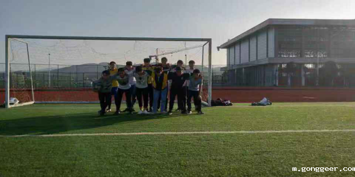 足球社活动照片